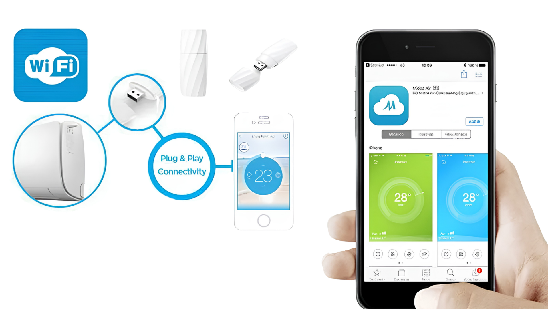 Midea Smart Kit - Conectividad