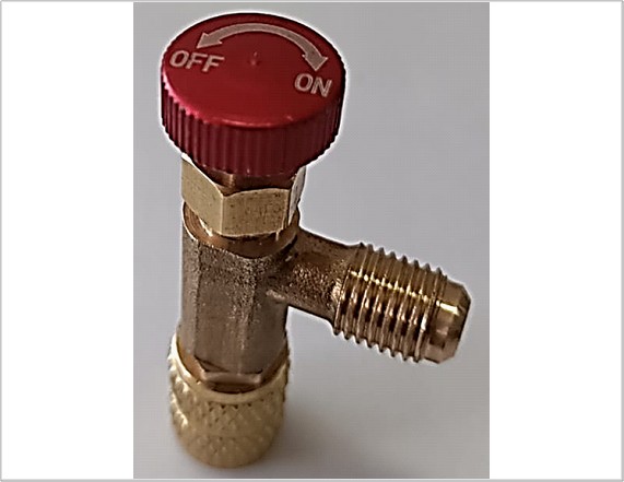 [ADVAL-R410MH] ADAPTADOR VÁLVULA DE SEGURIDAD (R410 A R22 MACHO-HEMBRA)