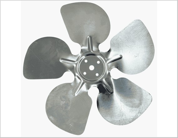 ASPA DE ALUMINIO 8" CW. 28x200mm. 5 HOJAS (5W.)