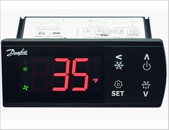 [ERC213] CONTROLADOR DE TEMPERATURA ERC213 DANFOSS LED 2 SENSORES 230V.