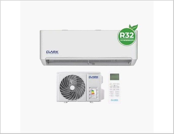 [SPLIT-9K-R32] EQUIPO A/A SPLIT MURO INVERTER 9.000 BTU. CLARK R32, 220V. FRIO/CALOR WIFI